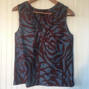 Size 4 Marc Jacobs Silk Sleeveless Top Like New